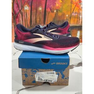 Brooks Ghost 16 Peacoat Raspberry Size 9 Women's Running Shoes 1204071B422